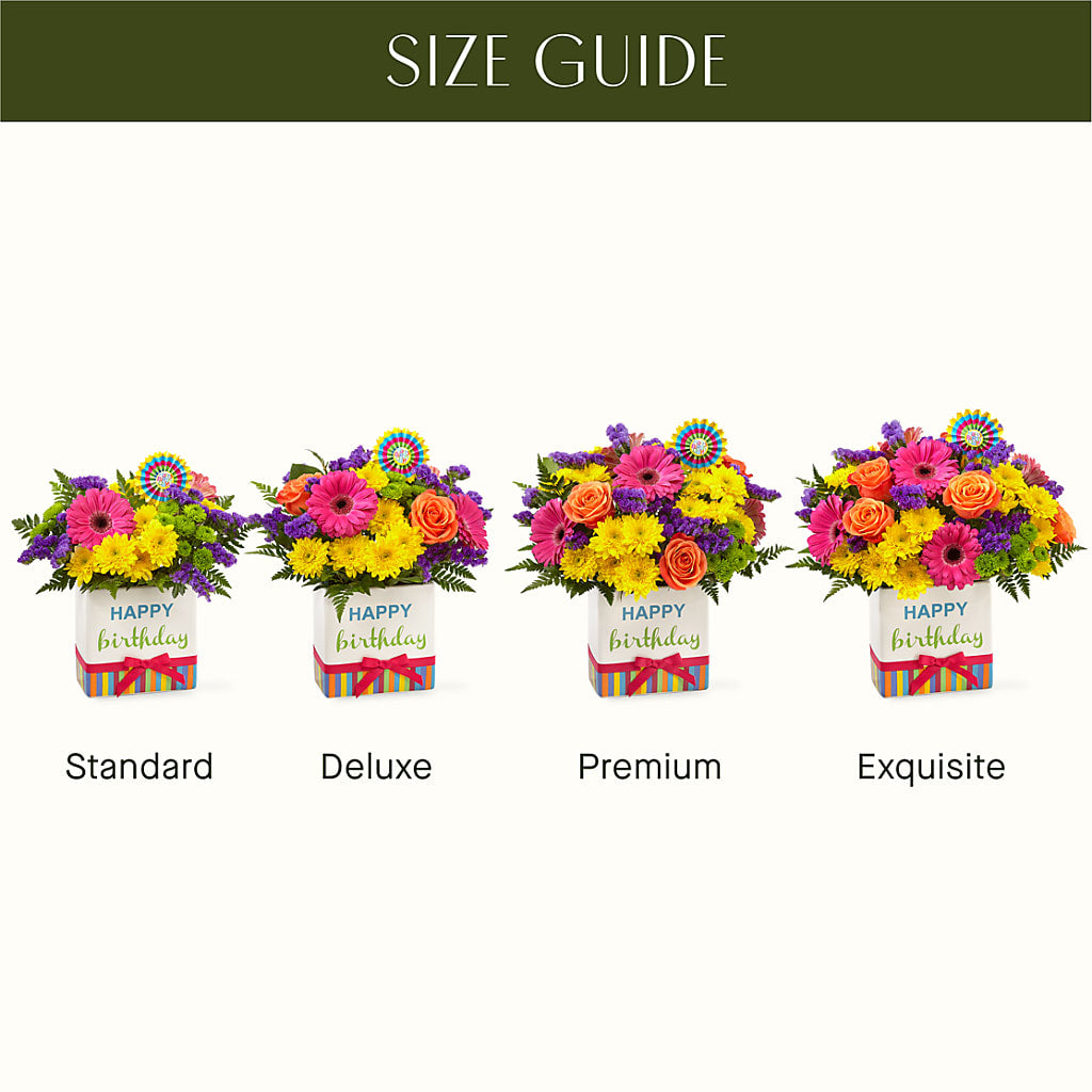 Birthday Brights Bouquet – HOORAY'S FROM HOLLYWOOD, Hollywood FL