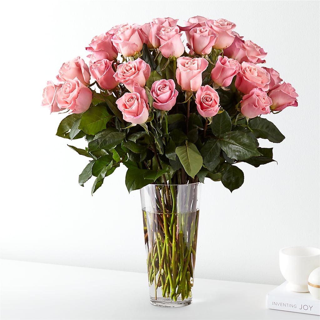 Long Stem Pink Rose Bouquet – HOORAY'S FROM HOLLYWOOD, Hollywood FL