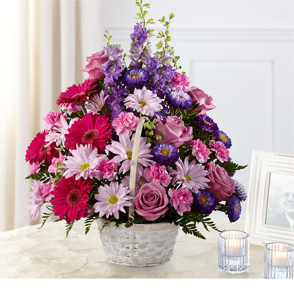Pastel Peace Basket – HOORAY'S FROM HOLLYWOOD, Hollywood FL
