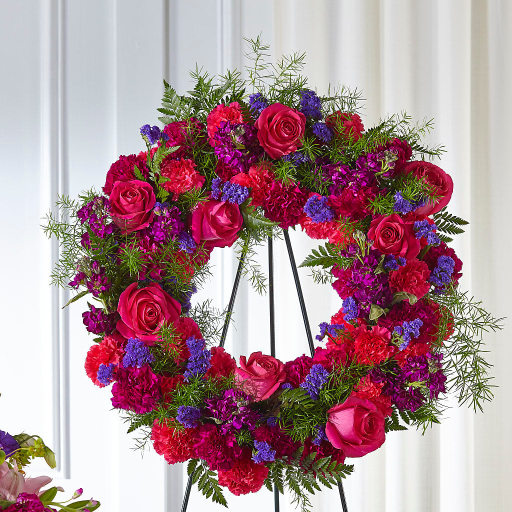 Calming Colors Wreath – HOORAY'S FROM HOLLYWOOD, Hollywood FL