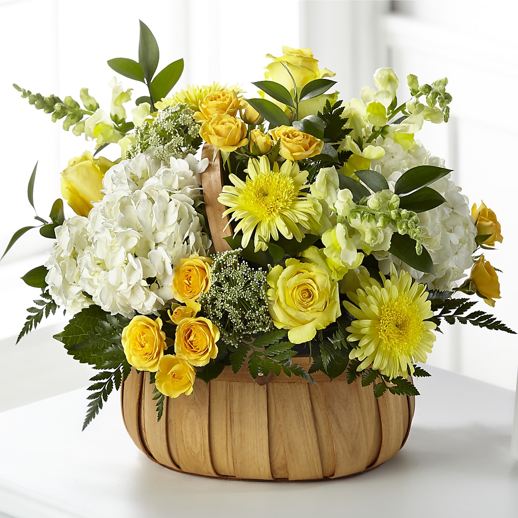 Rustic Remembrance Basket – HOORAY'S FROM HOLLYWOOD, Hollywood FL