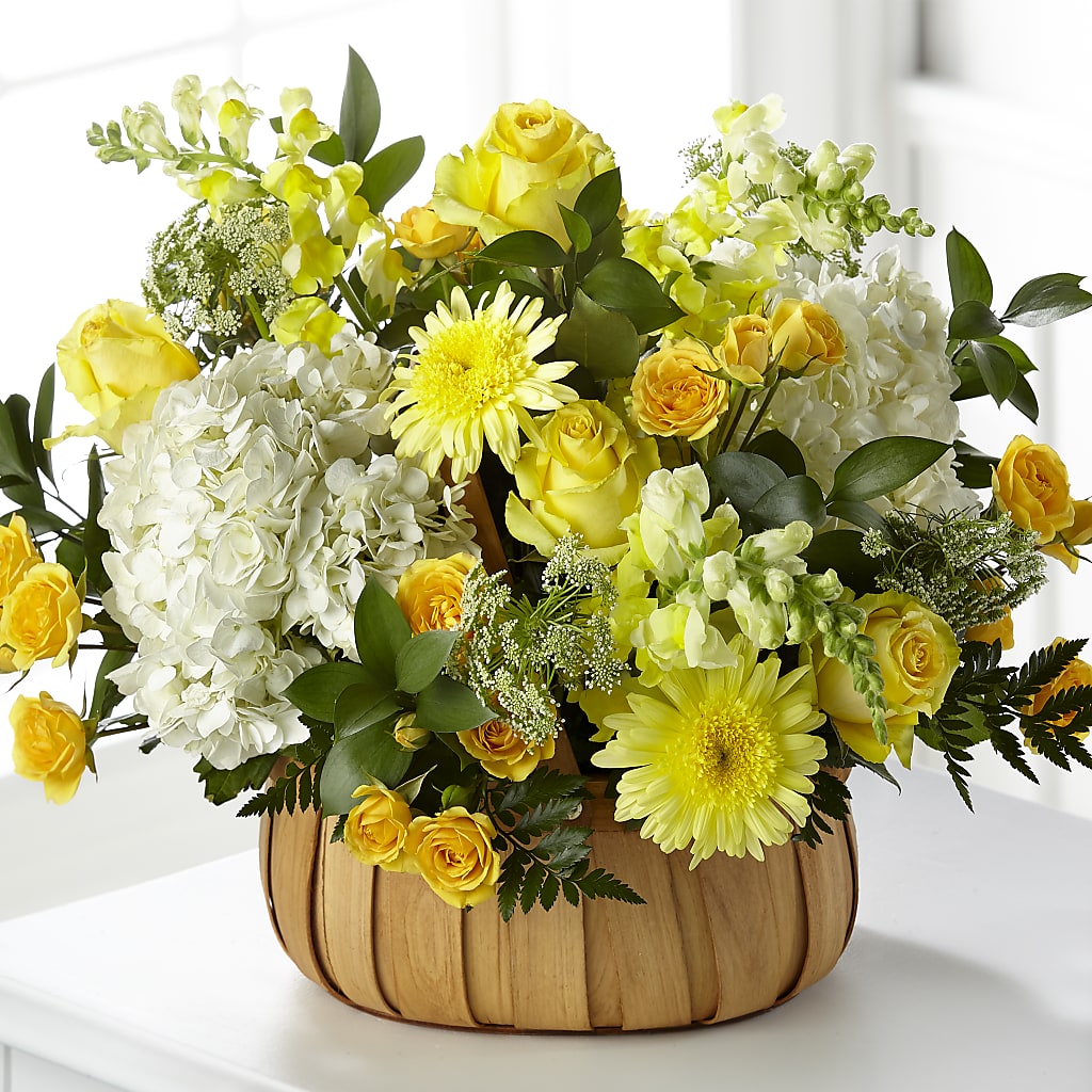 Rustic Remembrance Basket – HOORAY'S FROM HOLLYWOOD, Hollywood FL