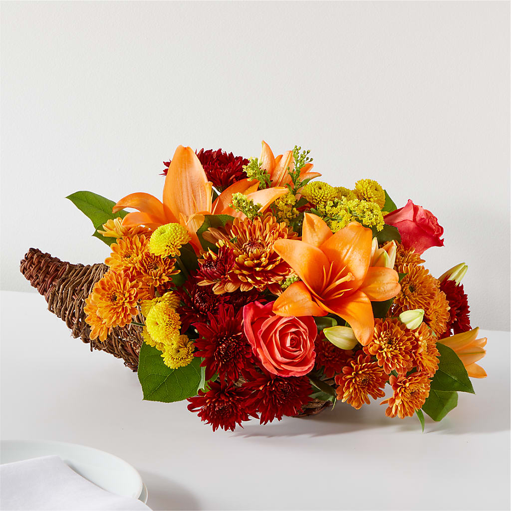 Bouquet of Blessings Cornucopia – HOORAY'S FROM HOLLYWOOD, Hollywood FL
