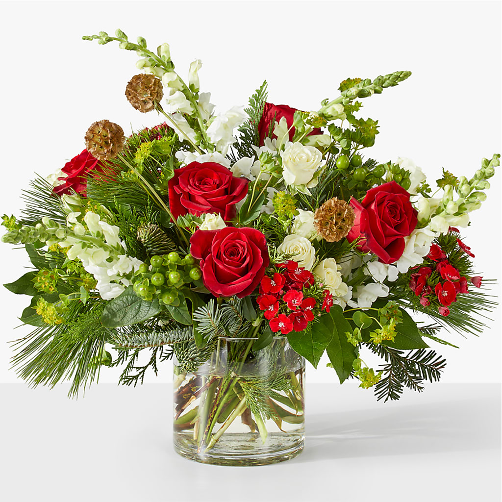 Deck the Halls Bouquet – HOORAY'S FROM HOLLYWOOD, Hollywood FL