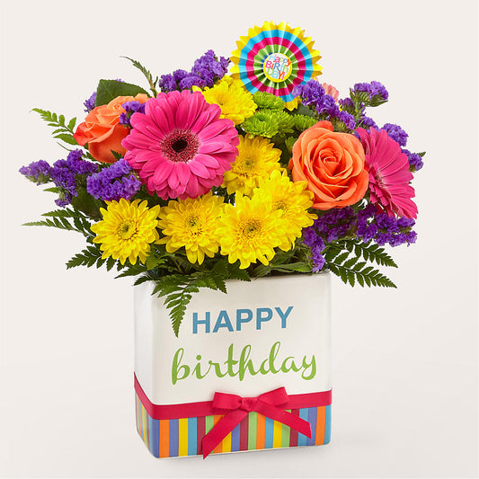 Birthday Brights Bouquet – HOORAY'S FROM HOLLYWOOD, Hollywood FL