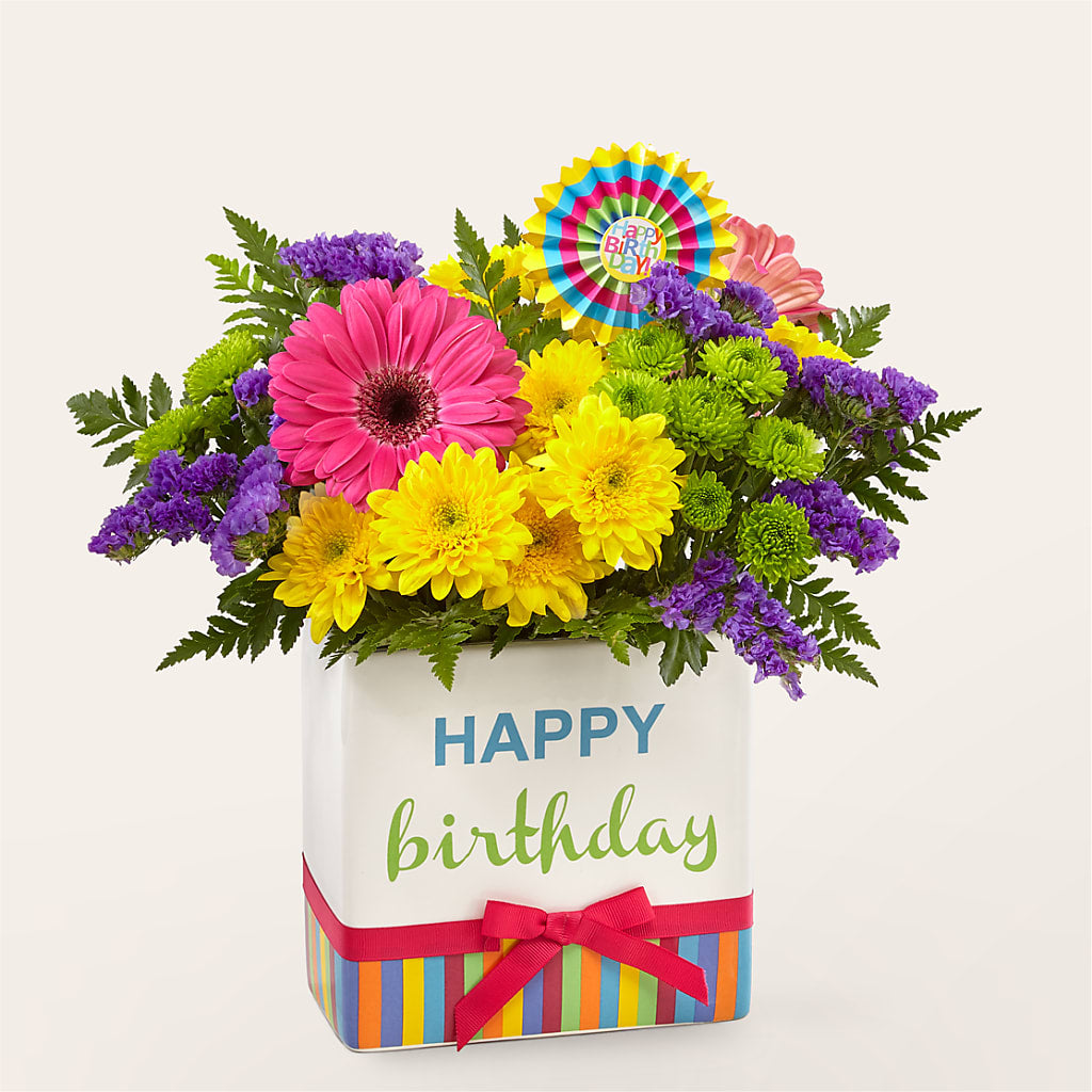 Birthday Brights Bouquet – HOORAY'S FROM HOLLYWOOD, Hollywood FL