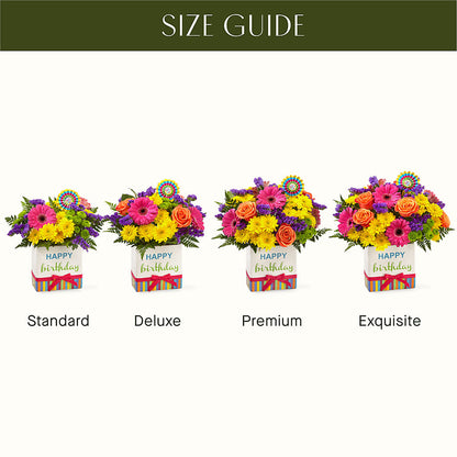 Birthday Brights Bouquet – HOORAY'S FROM HOLLYWOOD, Hollywood FL