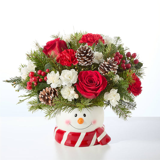 Jolly Snowman Bouquet – HOORAY'S FROM HOLLYWOOD, Hollywood FL