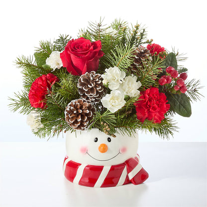 Jolly Snowman Bouquet – HOORAY'S FROM HOLLYWOOD, Hollywood FL