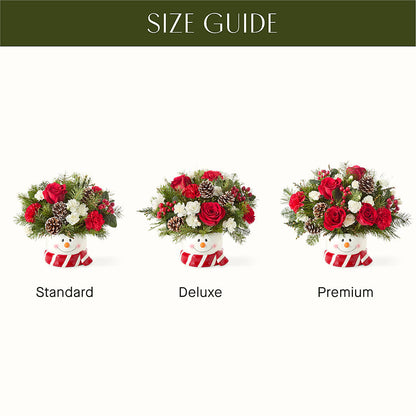 Jolly Snowman Bouquet – HOORAY'S FROM HOLLYWOOD, Hollywood FL