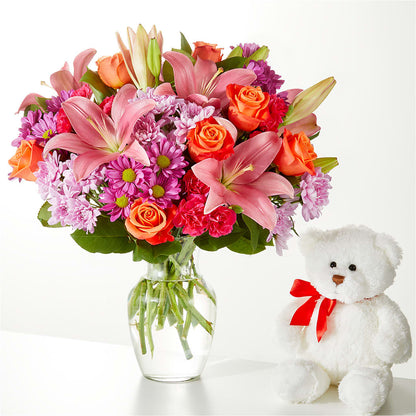One and Only Bouquet and Bear Bundle – HOORAY'S FROM HOLLYWOOD, Hollywood FL