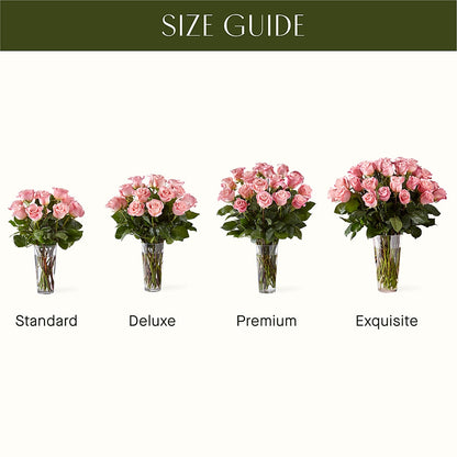 Long Stem Pink Rose Bouquet – HOORAY'S FROM HOLLYWOOD, Hollywood FL