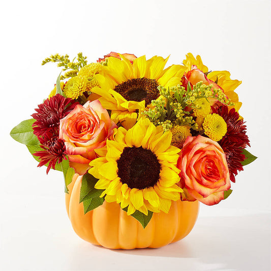 Golden Gourd Pumpkin Bouquet – HOORAY'S FROM HOLLYWOOD, Hollywood FL