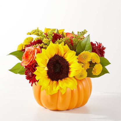 Golden Gourd Pumpkin Bouquet – HOORAY'S FROM HOLLYWOOD, Hollywood FL