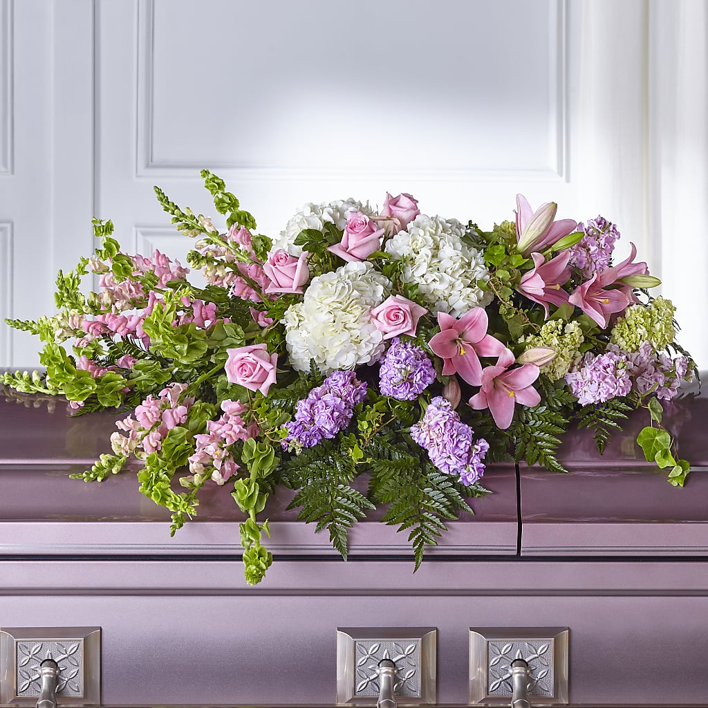 Life's Gratitude Casket Spray – HOORAY'S FROM HOLLYWOOD, Hollywood FL