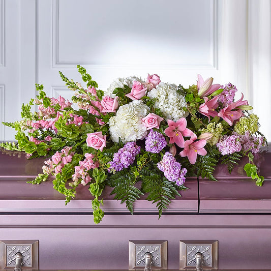 Life's Gratitude Casket Spray – HOORAY'S FROM HOLLYWOOD, Hollywood FL