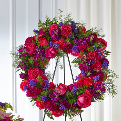 Calming Colors Wreath – HOORAY'S FROM HOLLYWOOD, Hollywood FL