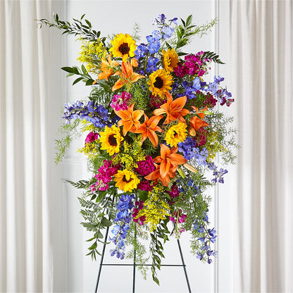 Sunlit Memories Standing Spray (Standard) – HOORAY'S FROM HOLLYWOOD, Hollywood FL