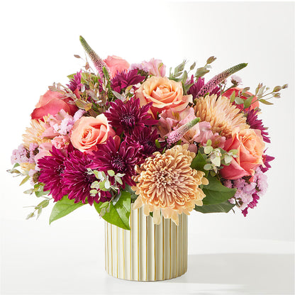 Berry Cobbler Bouquet with Ivory Vase – HOORAY'S FROM HOLLYWOOD, Hollywood FL