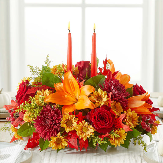 Autumn's Embrace Centerpiece – HOORAY'S FROM HOLLYWOOD, Hollywood FL