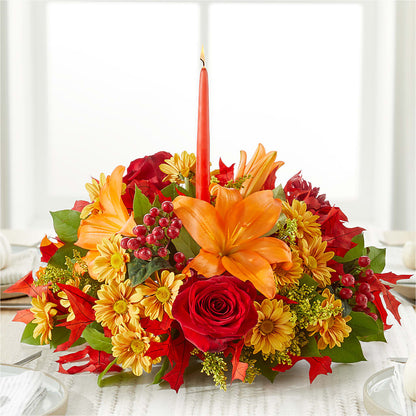 Autumn's Embrace Centerpiece – HOORAY'S FROM HOLLYWOOD, Hollywood FL