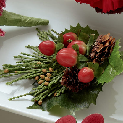 Red Berry Boutonniere – HOORAY'S FROM HOLLYWOOD, Hollywood FL